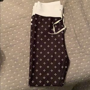 White Fox Boutique Black and White Patterned Leggings Sarah’s Day